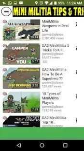 Mini Militia Tips & Tricks 2019 स्क्रीनशॉट 2