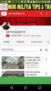 Mini Militia Tips & Tricks 2019 स्क्रीनशॉट 1