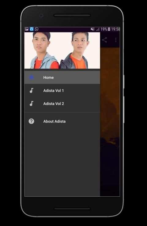 ADISTA Mp3 screenshot 1
