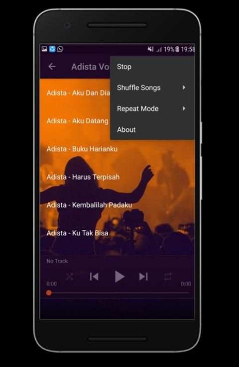 ADISTA Mp3 screenshot 2