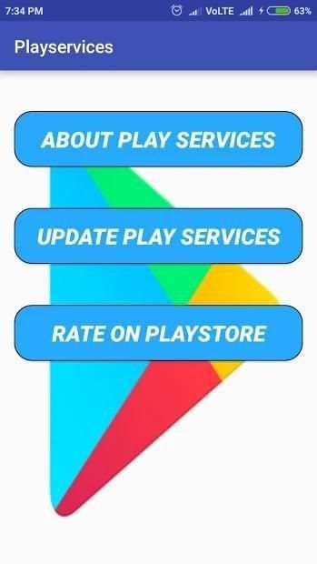 Play services and Error information screenshot 5