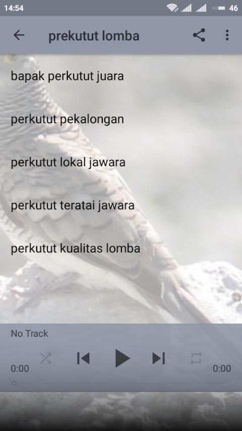 Suara Burung Perkutut Lengkap screenshot 4