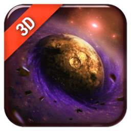 3D Outerspace Galaxy Live Wallpaper