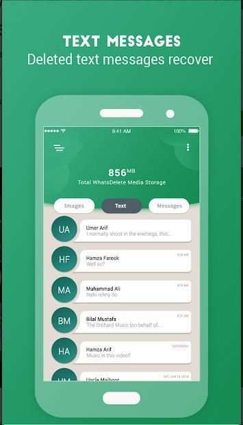 Read deleted messages - recover deleted messages screenshot 2