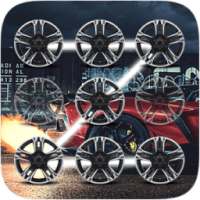 Supercars Pattern Lock Screen