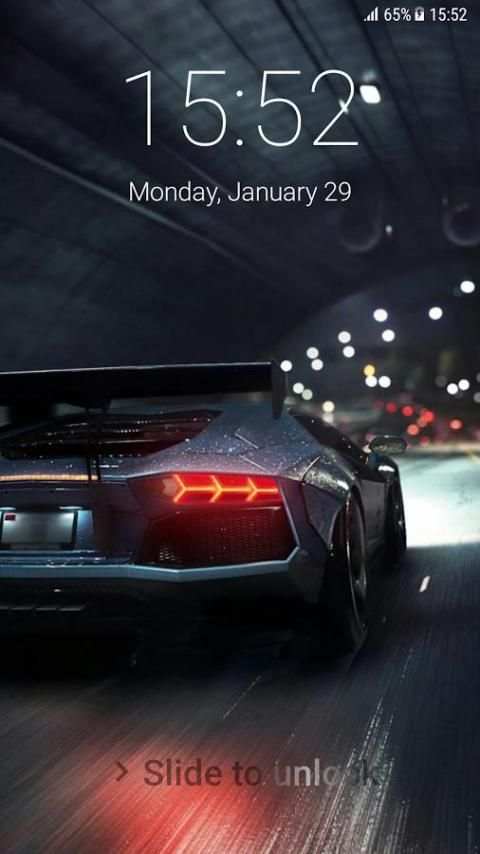 Supercars Pattern Lock Screen स्क्रीनशॉट 5