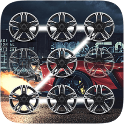 ikon Supercars Pattern Lock Screen