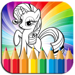 ikon Coloring Book Little Pony