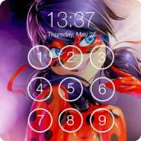 Miraculous Ladybug ART PIN Security Wallpaper on 9Apps