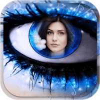 GIRL EYE PHOTO FRAME EDITOR-Wallpaper editor suit on 9Apps