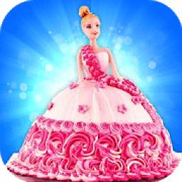 Doll Ice Cream Cake Baking Salon: World Food Maker