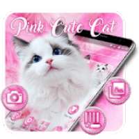 Pink Cute Furry Cat