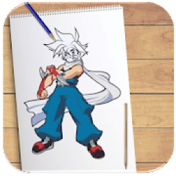 ikon How to Draw Beyblade Characters