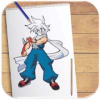 How to Draw Beyblade Characters