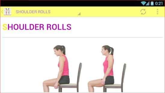 Posture Corrector - Exercises To Improve Posture स्क्रीनशॉट 1