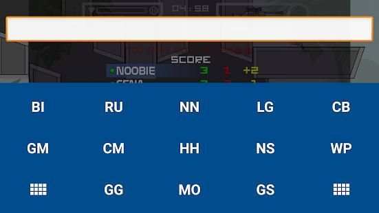 Keyboard for Mini Militia screenshot 1