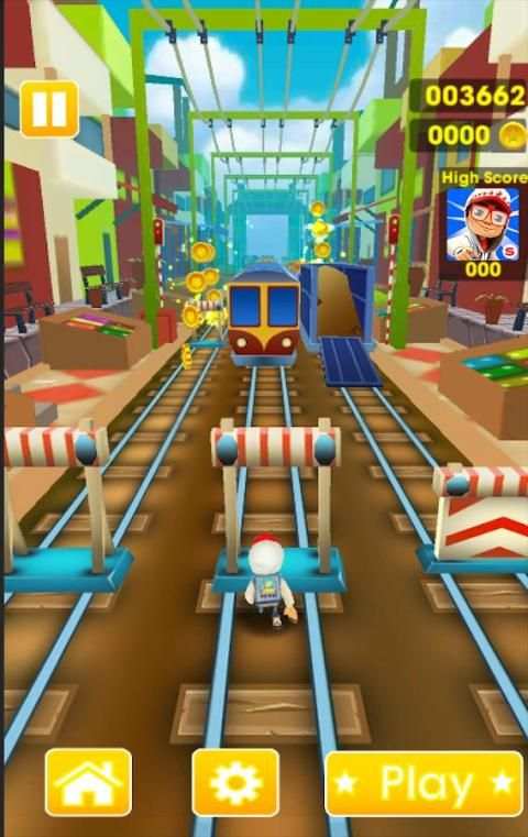 Super Subway Surf: Bus Hour 3D Runner 2018 screenshot 1