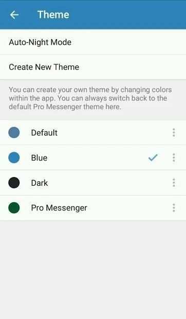 Pro Messenger स्क्रीनशॉट 1
