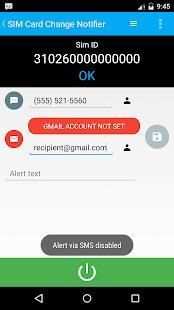 SIM Card Change Notifier स्क्रीनशॉट 3