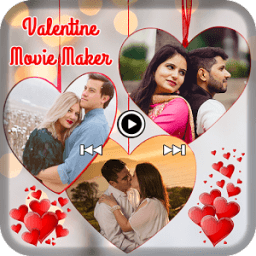 Valentine Day Video Maker 2018 - Slideshow Maker icon