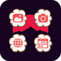 ikon Cute Pink Icon Pack Girl Cotton Candy