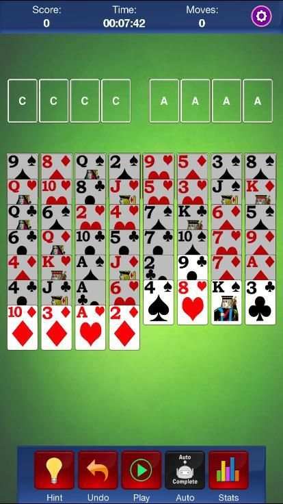 FreeCell screenshot 5