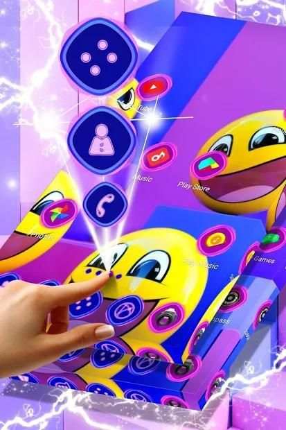 3D Emoji Launcher Theme screenshot 5