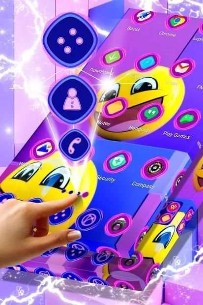 3D Emoji Launcher Theme screenshot 2