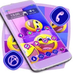 ikon 3D Emoji Launcher Theme
