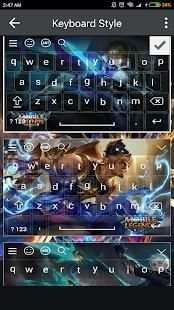Mobile ML Legend Keyboard Decorate screenshot 1