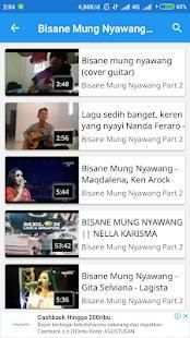 Video Musik Bisane Mung Nyawang screenshot 2