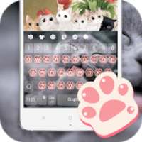 Cute Cat Keyboard Theme