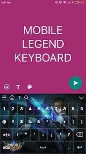 Mobile ML Legend Keyboard Decorate screenshot 2