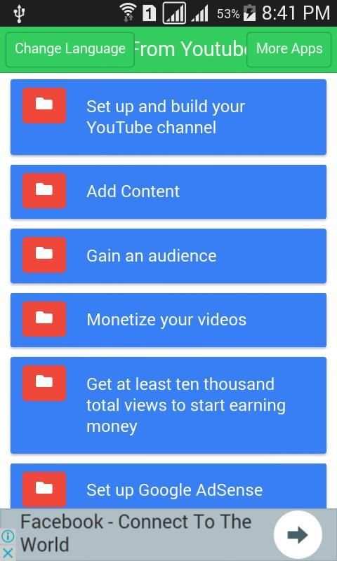 ইউটিউব থেকে টাকা আয়ের tips (youtubers Earning) screenshot 3