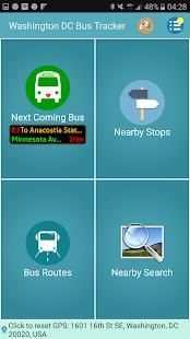 DC Metro Bus Tracker स्क्रीनशॉट 1