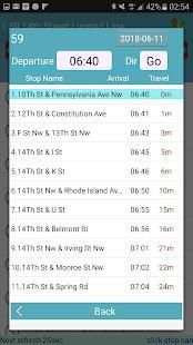 DC Metro Bus Tracker स्क्रीनशॉट 5