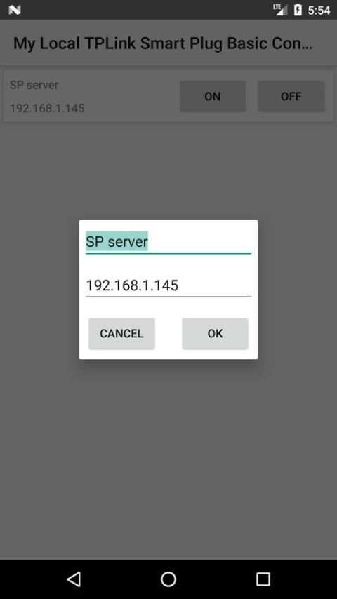 My Local TPLink Smart Plug Basic Control screenshot 1