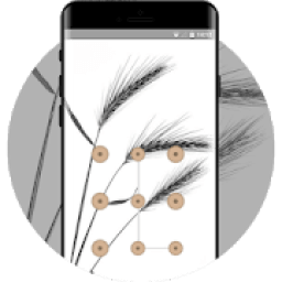 Abstract theme high key grass space आइकन