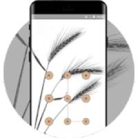 Abstract theme high key grass space