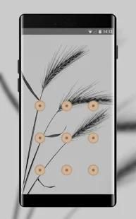 Abstract theme high key grass space screenshot 2