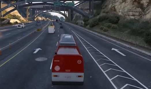 Real Snowy Bus Simulator 2019:3D screenshot 6