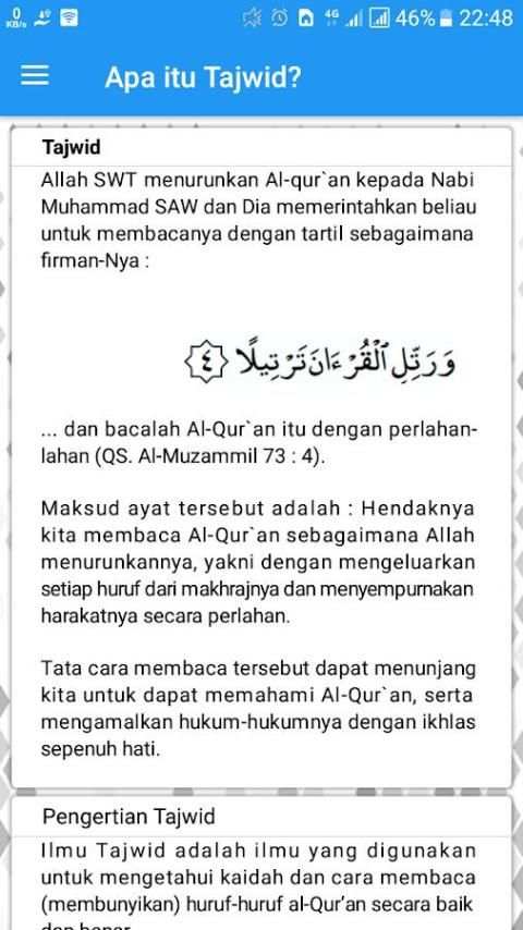 TAJWID screenshot 2