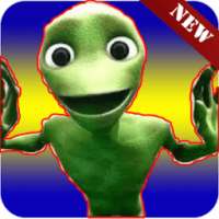 green alien Learn To Dance Dame tu cosita on 9Apps