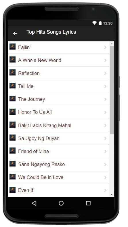 Lea Salonga Music Lyrics screenshot 3