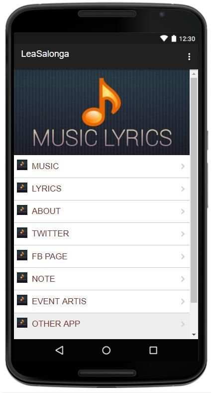 Lea Salonga Music Lyrics screenshot 5