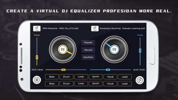 Mobile DJ Songs Mixer स्क्रीनशॉट 2