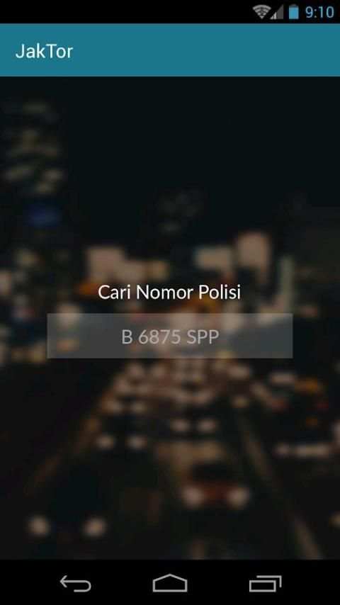 JakTor (Cek Nomor Polisi) screenshot 4