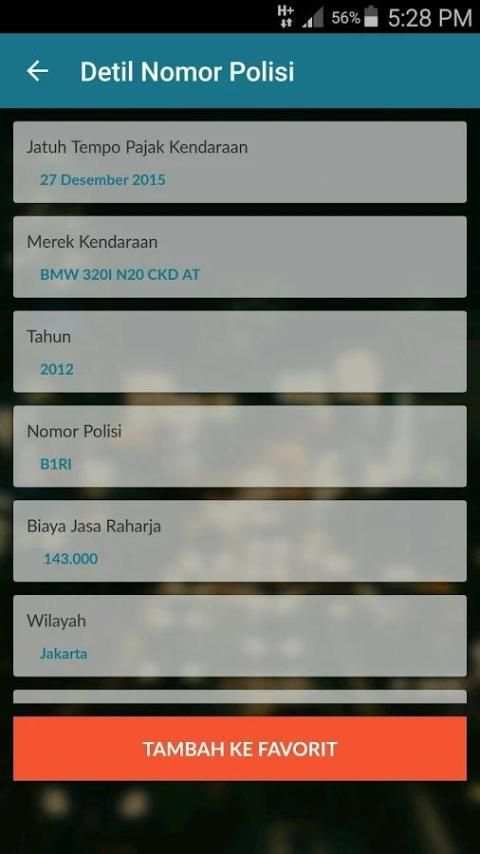 JakTor (Cek Nomor Polisi) screenshot 10