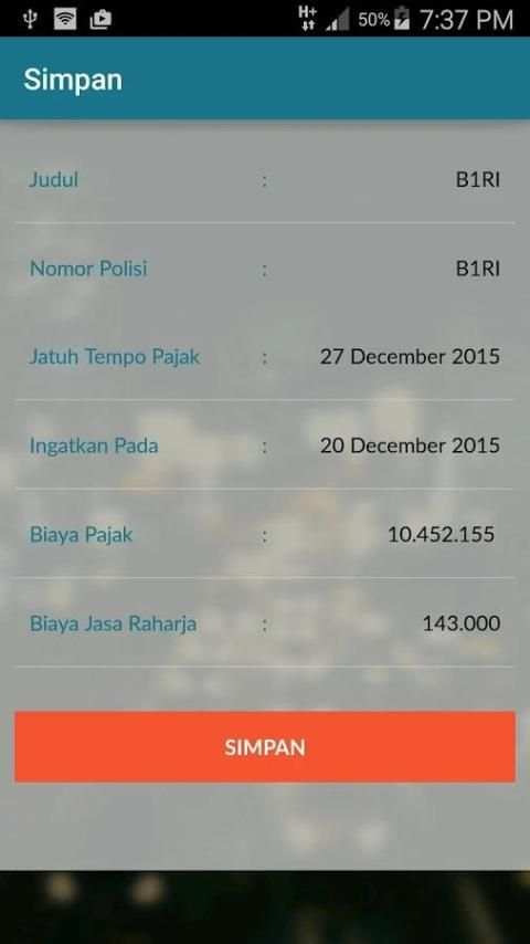 JakTor (Cek Nomor Polisi) screenshot 9