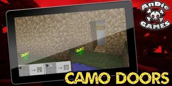 Camo Doors Mod for MCPE screenshot 2
